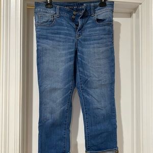 American Eagle Artist Crop Jeans